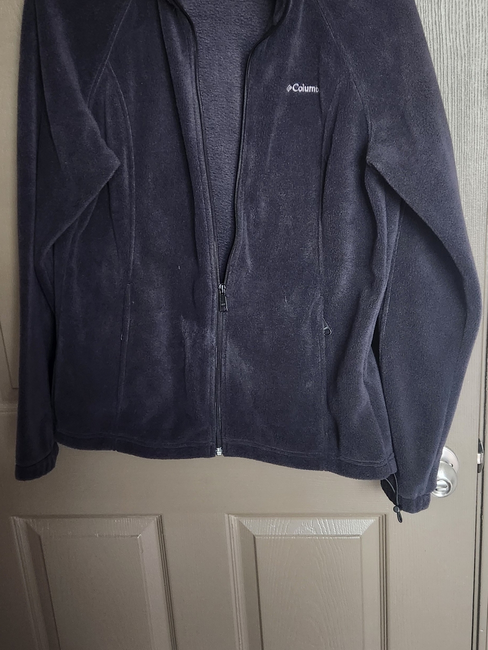 Columbia Men’s Dark Navy Full-Zip Fleece Jacket